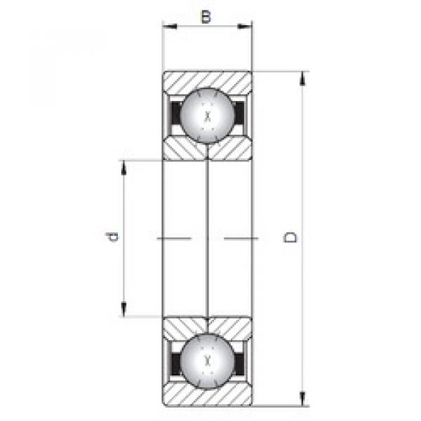 Bearing QJ1007 CX #5 image