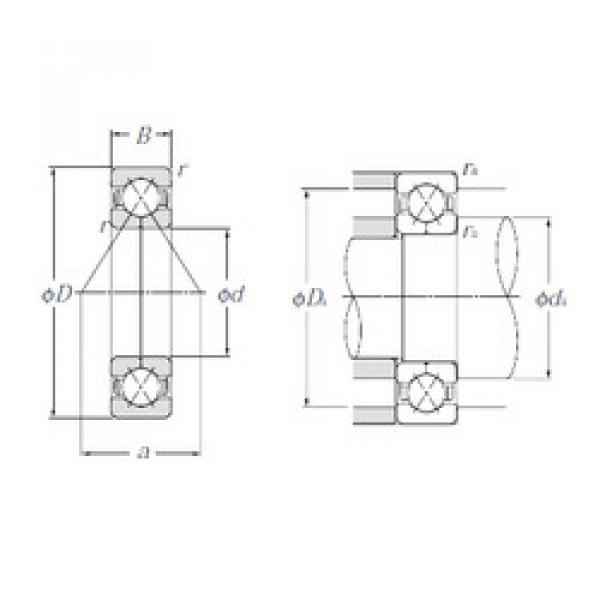 Bearing QJ209 NTN #5 image