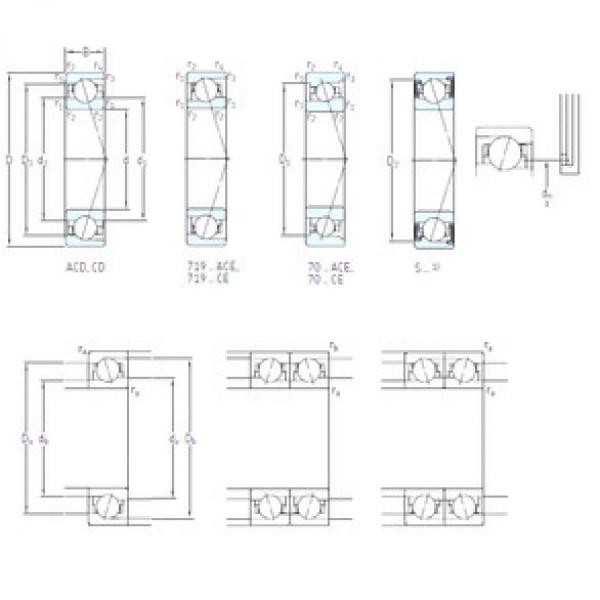 Bearing S7022 ACD/HCP4A SKF #5 image