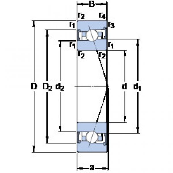 Bearing S7006 CB/HCP4A SKF #5 image