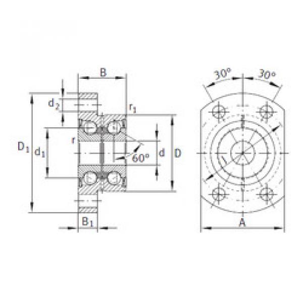 Bearing ZKLFA1563-2RS INA #5 image