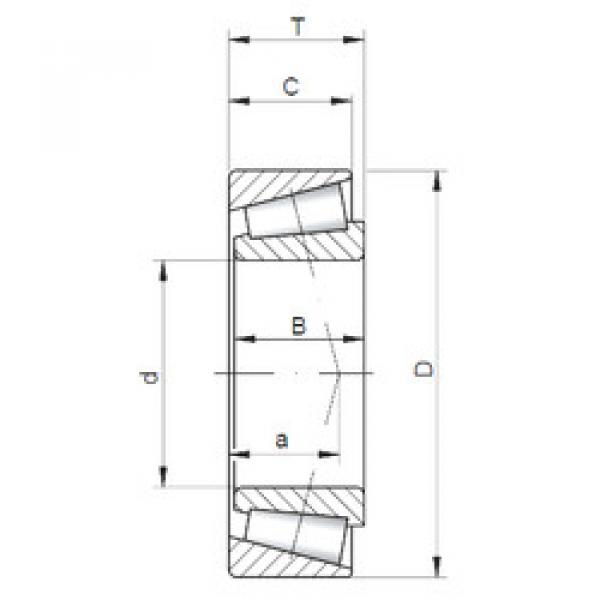 Bearing 33013 A CX #1 image