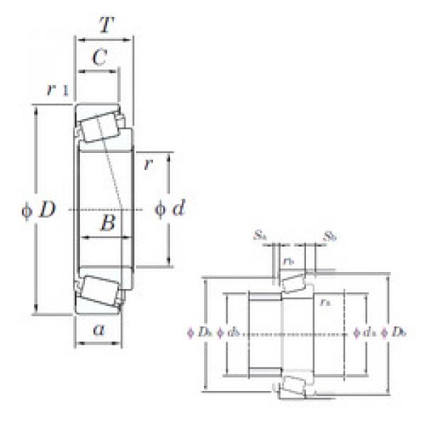 Bearing 355X/354A KOYO #1 image