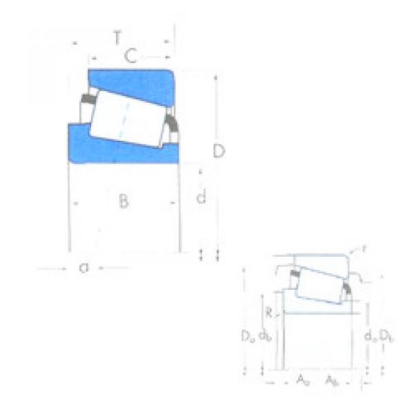 Bearing 33225/33462 Timken #1 image