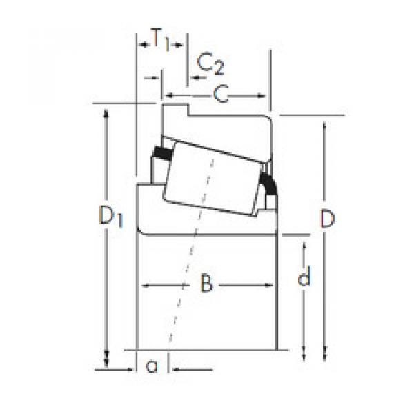 Bearing 33281/33462-B Timken #1 image