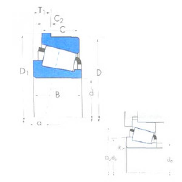 Bearing 33287/33462B Timken #1 image