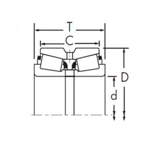 Bearing 33287/33462DC+X3S-33287 Timken #1 image