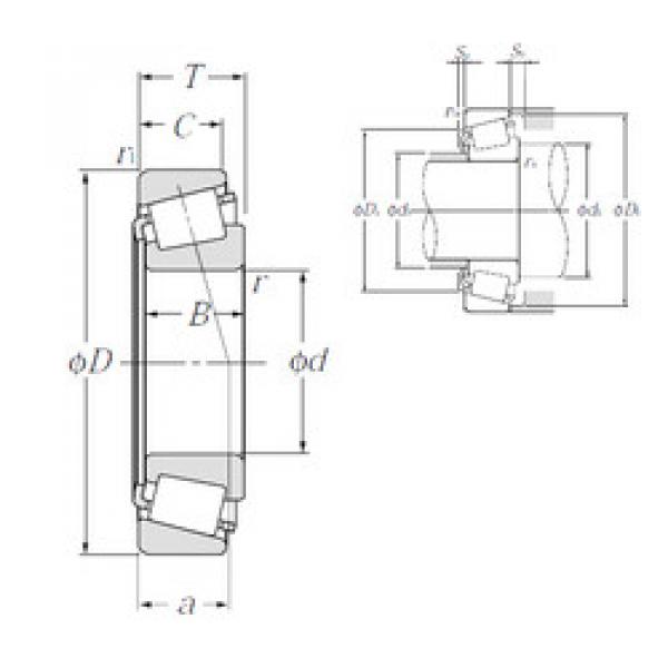 Bearing 33018U NTN #1 image