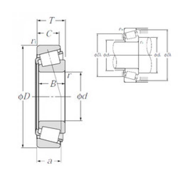 Bearing 4T-02475/02420 NTN #1 image