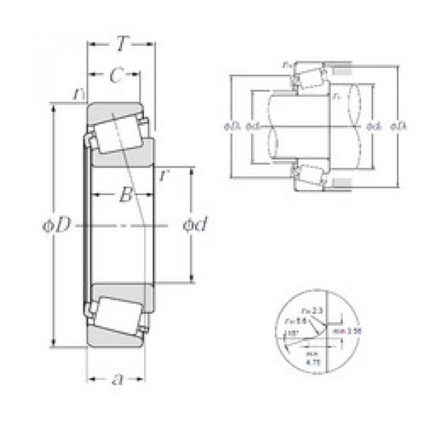 Bearing 4T-LM300849/LM300811 NTN #1 image